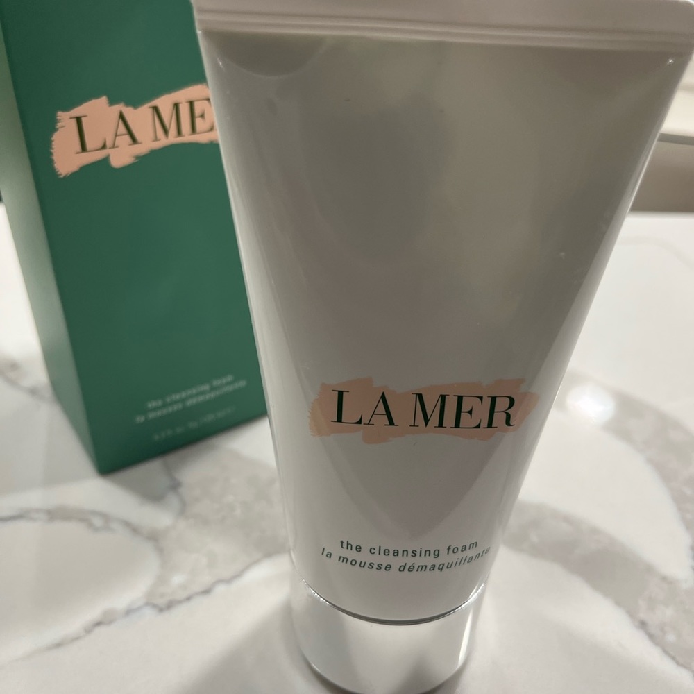 La Mer foaming face wash